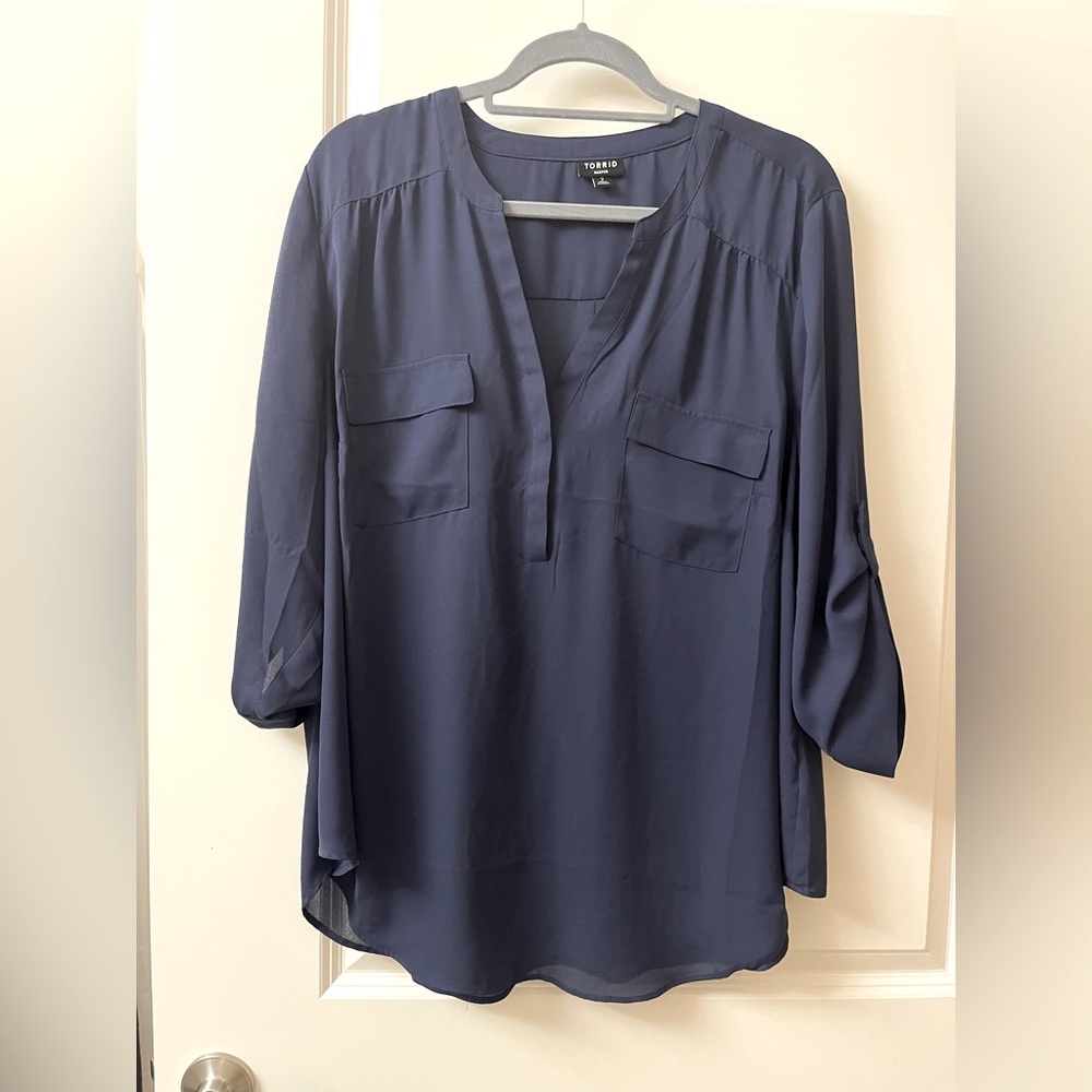Torrid Harper blouse
